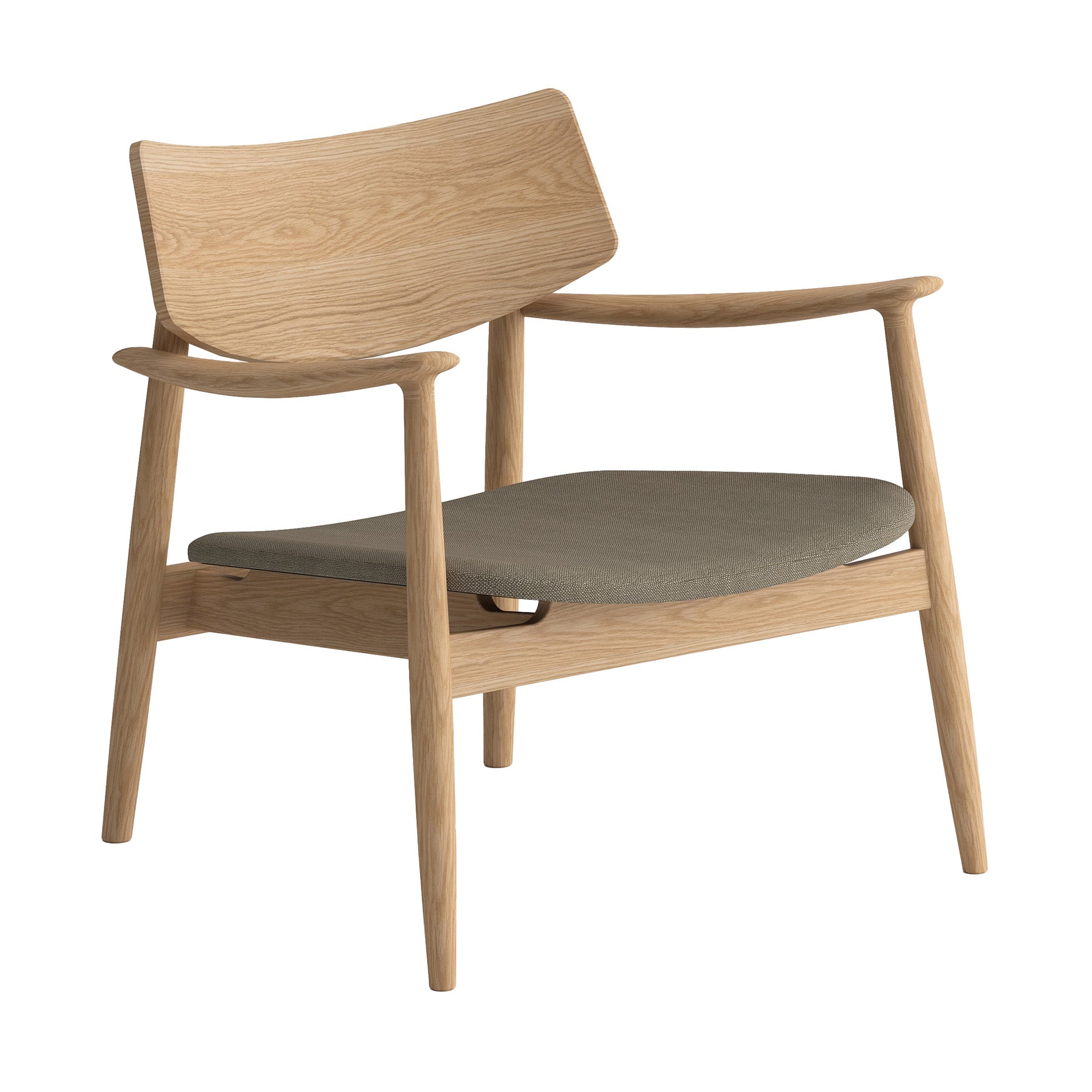 Vedersø loungestol m. stofsæde